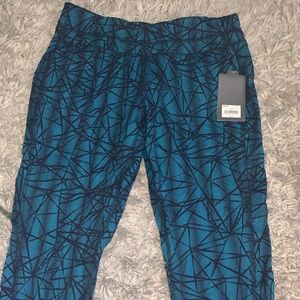 Turquoise leggings